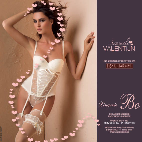 Lingerie Bo Valentijn marathon advertising agency
