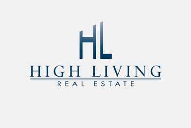 HighLivingRealEstate branding & website by marathon advertising agency